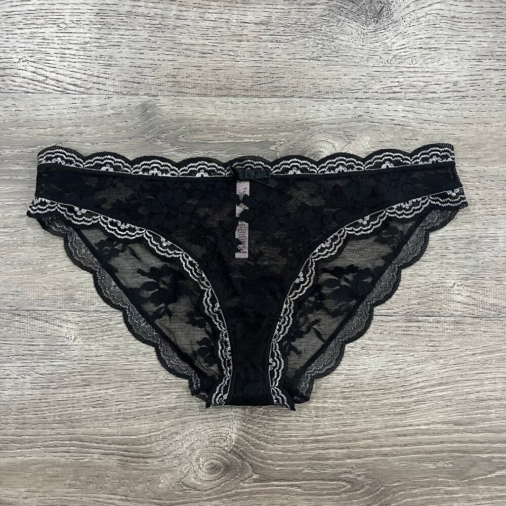 Victoria's Secret Dream Angels Cheekini Panty (Black) - Picture 2 of 6